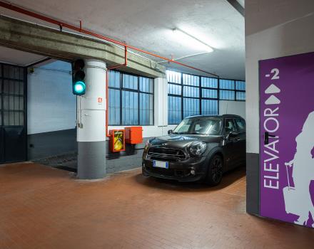 Book your seat in the garage of our 4-star hotel in central Turin
