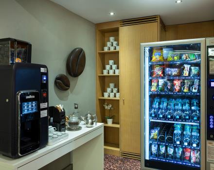 Hot drinks and 24-a-day snacks at BW Plus Executive Hotel and Suites Torino