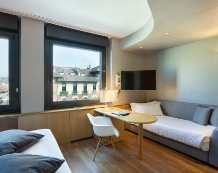 Comode e ampie camere triple a Torino: BW Plus Executive Hotel and Suites