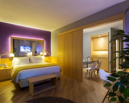 La presidential suite del BW Plus Executive Hotel and Suites di Torino con tutti i comfort