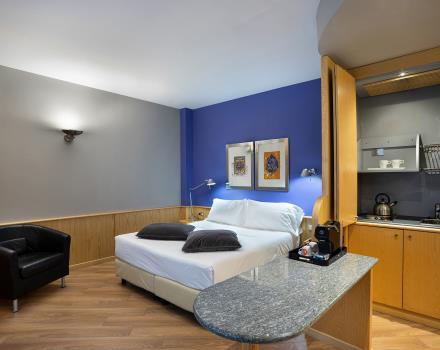 Le camere del BW Plus Executive Hotel and Suites sono ampie e con tutti i comfort